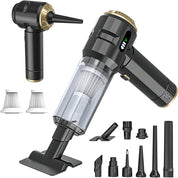 Handheld Vacuum Cleaner 23000Pa Cordless Car & Home Black Gold