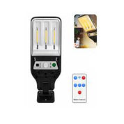 Solar Street Wall Light PIR Motion Sensor Outdoor Garden Lamp Warm White