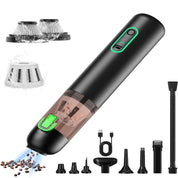 RapAir Handheld Vacuum Cleaner Black, 4-in-1 Cordless Mini Car Hoover