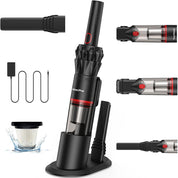 Akitas Pro H2 Red Handheld Vacuum – Ultra-Light 0.5kg, 26min Runtime, Dual-Mode