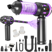 JEMORA Handheld Vacuum Cleaner Black 22000Pa Cordless Car & Home