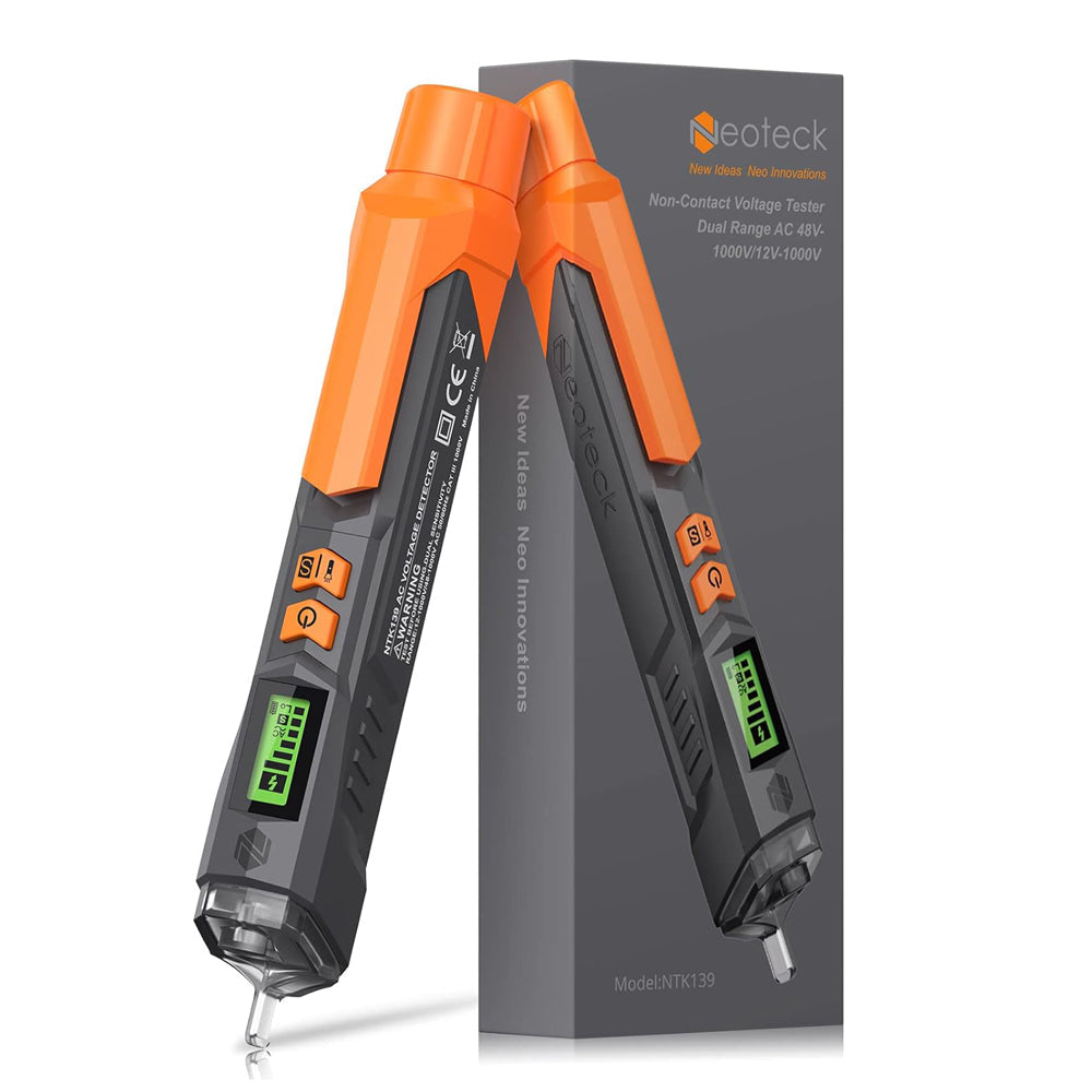 Non Contact Voltage Tester Pen 12-1000V LCD