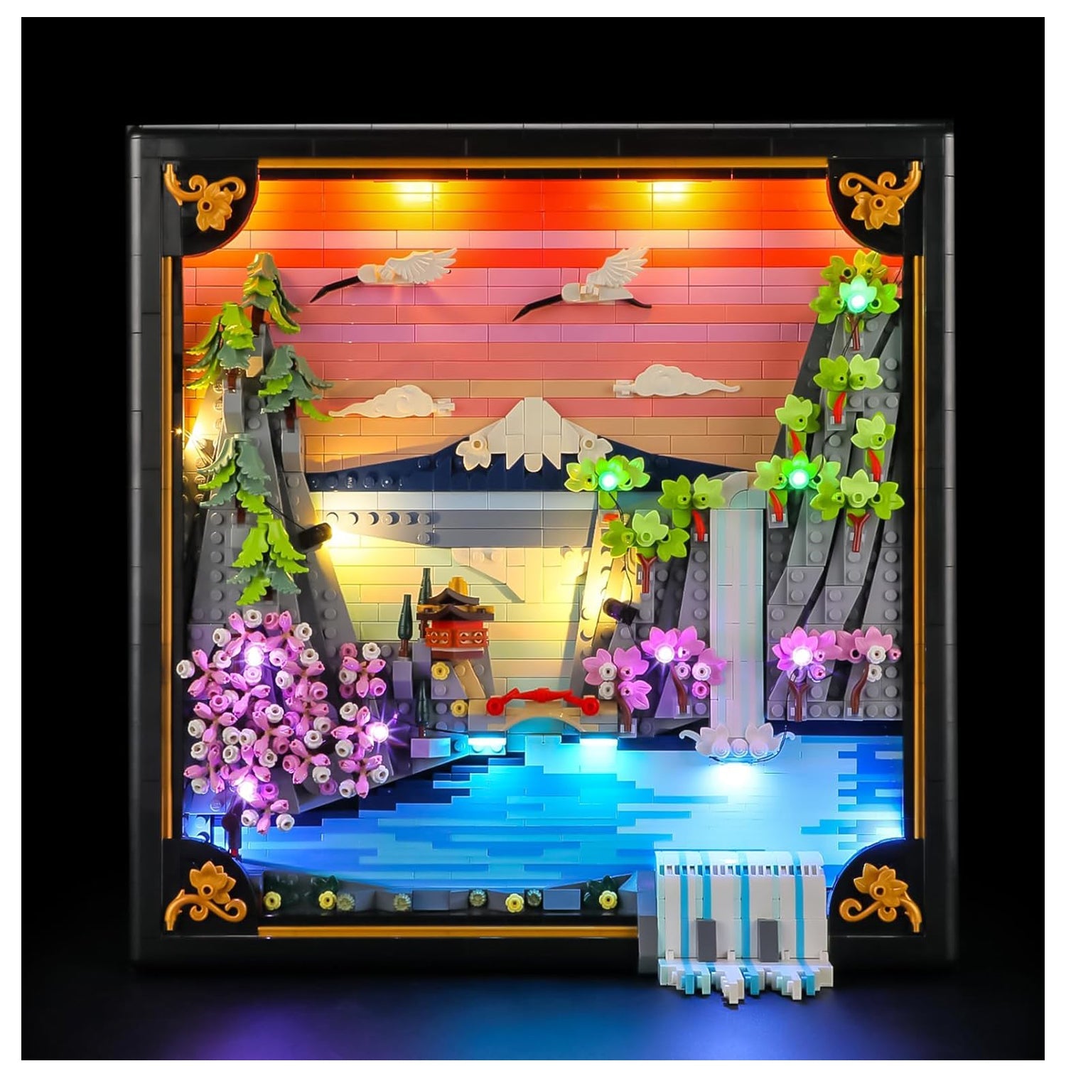 LED Light Kit for Lego 31218 Cherry Blossom Landscape