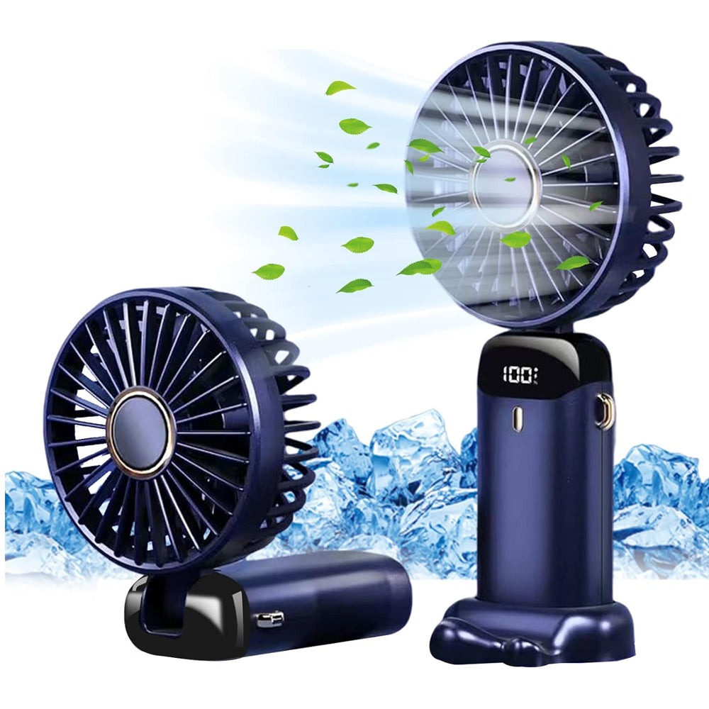 5 Speed USB Rechargeable Handheld Fan