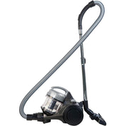 Russell Hobbs Compact XS Bagless Cylinder Vacuum Cleaner – 700W Lightweight 1.5L, Triple Filtration, Grey & Silver, for Hard Floors, Carpets & Cars