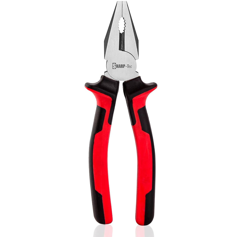 Sharp-tec 180mm Combination Pliers – Wire Cutting & Crimping