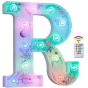 Unicorn LED Letter Light R 18 Color Changing Sign