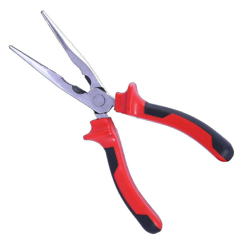 Sharp-tec 160mm Long Nose Pliers with Soft Grip Handles