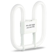 28W GR10q 2D CFL Butterfly Bulb 3500K 2000LM