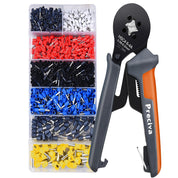Ferrule Crimper Plier Kit with 1200 Terminal Connectors