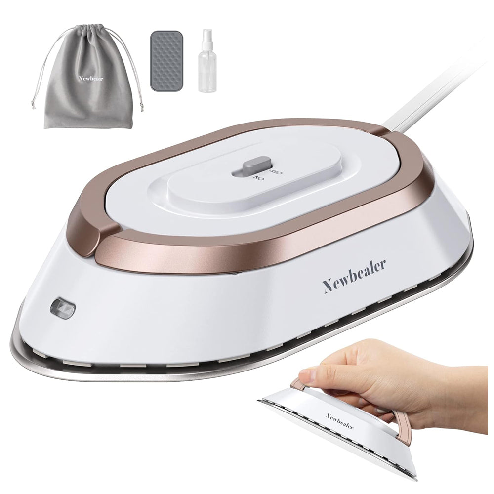 Mini Travel Iron Dual Voltage Ceramic Soleplate