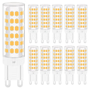 8W G9 LED Corn Bulb Warm White 3000K 3 Pack