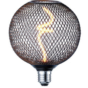 Oversized Dimmable E27 Metal Cage LED Globe Bulb