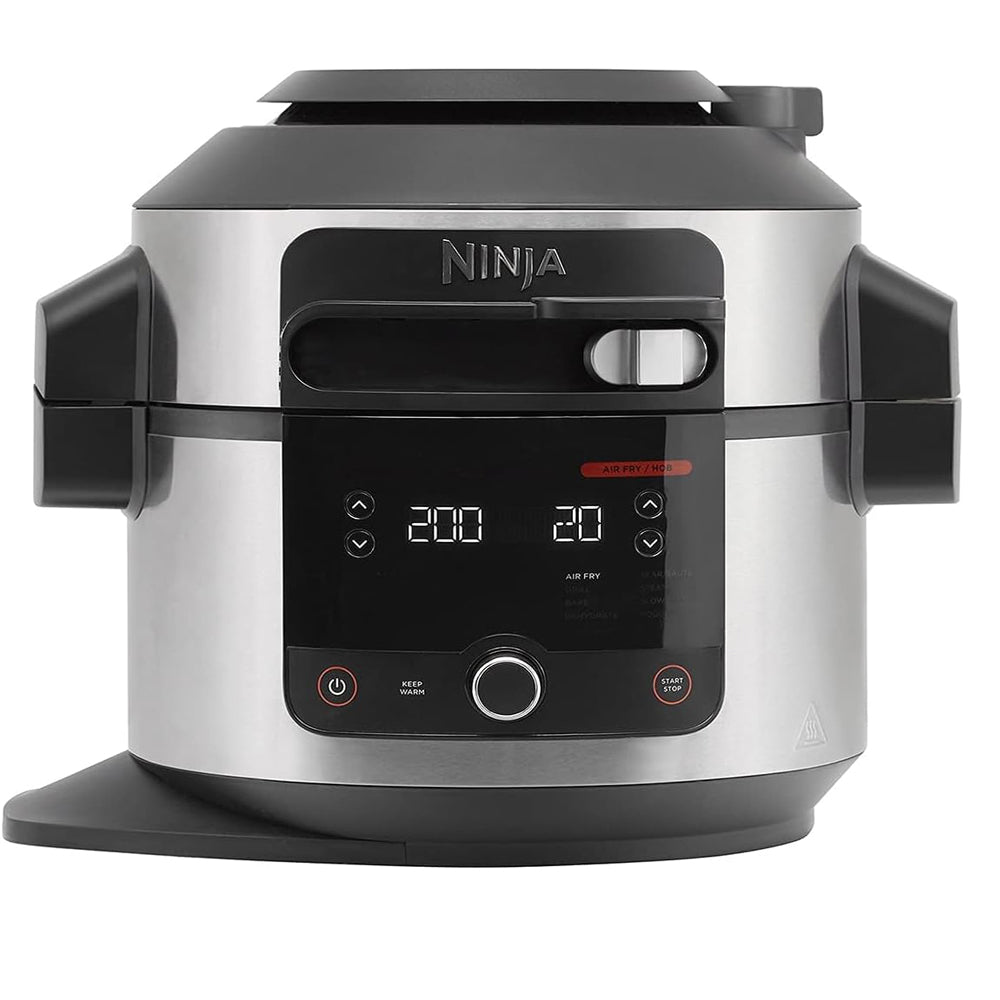 Foodi 11-in-1 SmartLid Multi-Cooker 6L – Electric Pressure Cooker & Air Fryer with Reversible Rack – Stainless Steel/Black