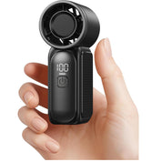 Portable Handheld Mini Fan – 6 Speeds, USB Rechargeable
