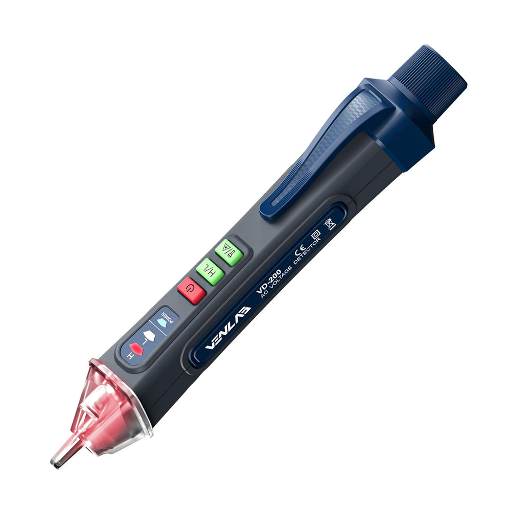 Electric Voltage Tester Pen with NCV Flashlight & Buzzer Alarm