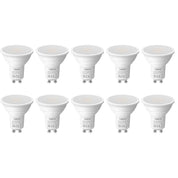 GU10 LED Bulbs 4.5W Warm White 2700K 345lm Pack of 10
