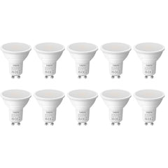 GU10 LED Bulbs 4.5W Warm White 2700K 345lm Pack of 10