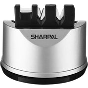 3-Stage Kitchen Knife & Scissors Sharpener – Repair & Restore Straight and Serrated Blades | Professional Blade Sharpening Tool