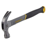 STANLEY 20oz. Curved Claw Fibreglass Hammer, High-Carbon Steel, Vibration Dampening, Ergonomic Anti-Slip Grip, 570g, STHT0-51310