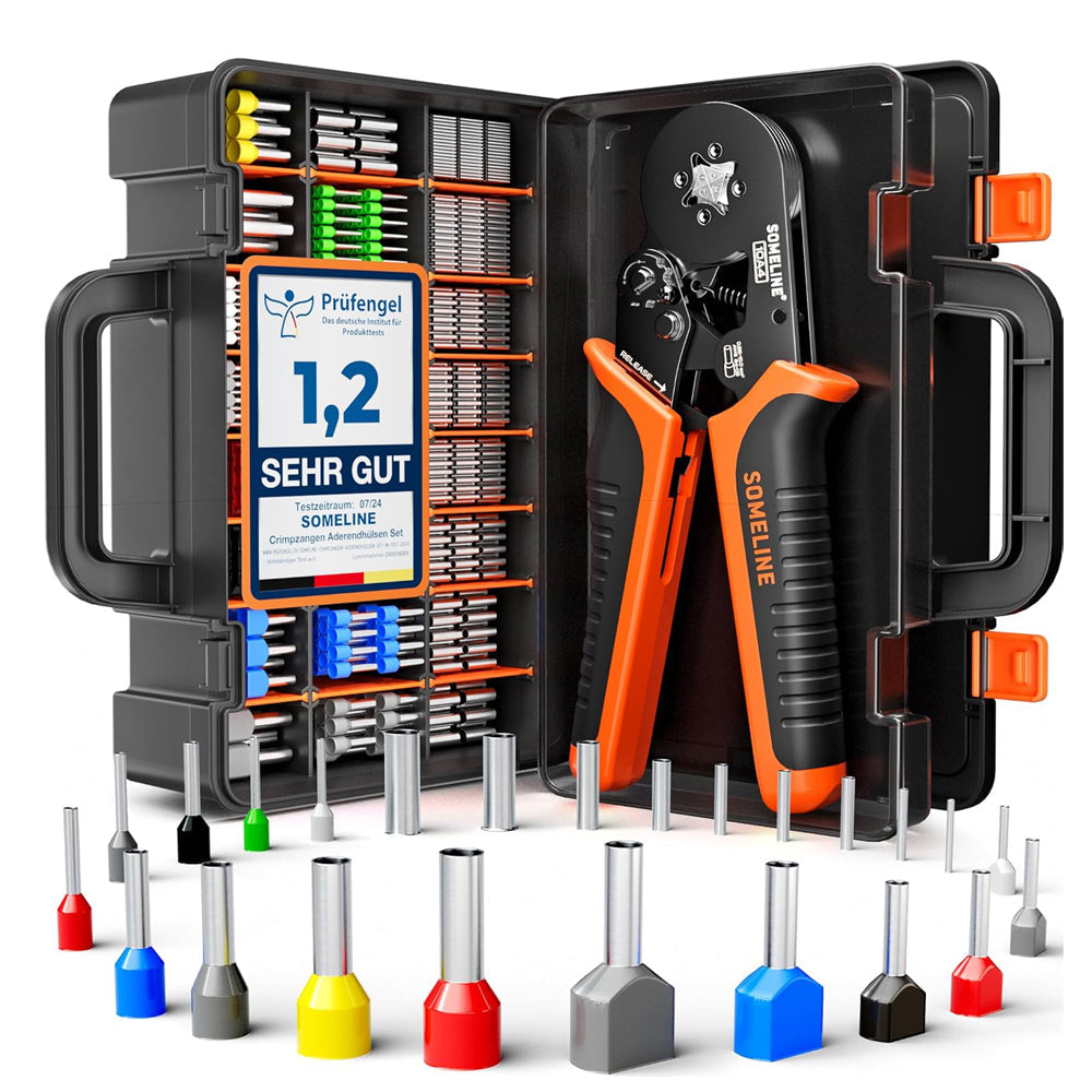 SOMELINE 24-Type Ferrule Crimping Tool Set 0.25-10mm²