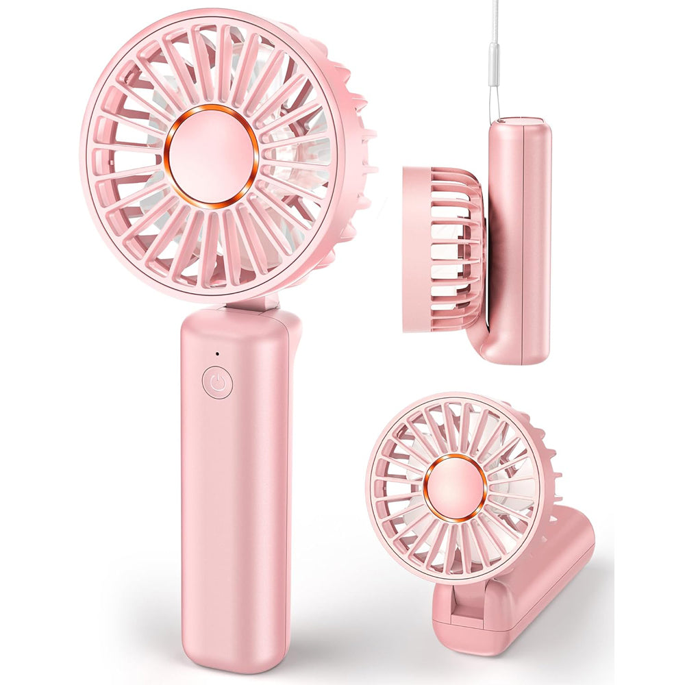 Portable Handheld Mini Desk Fan 1800mAh 3 Speeds