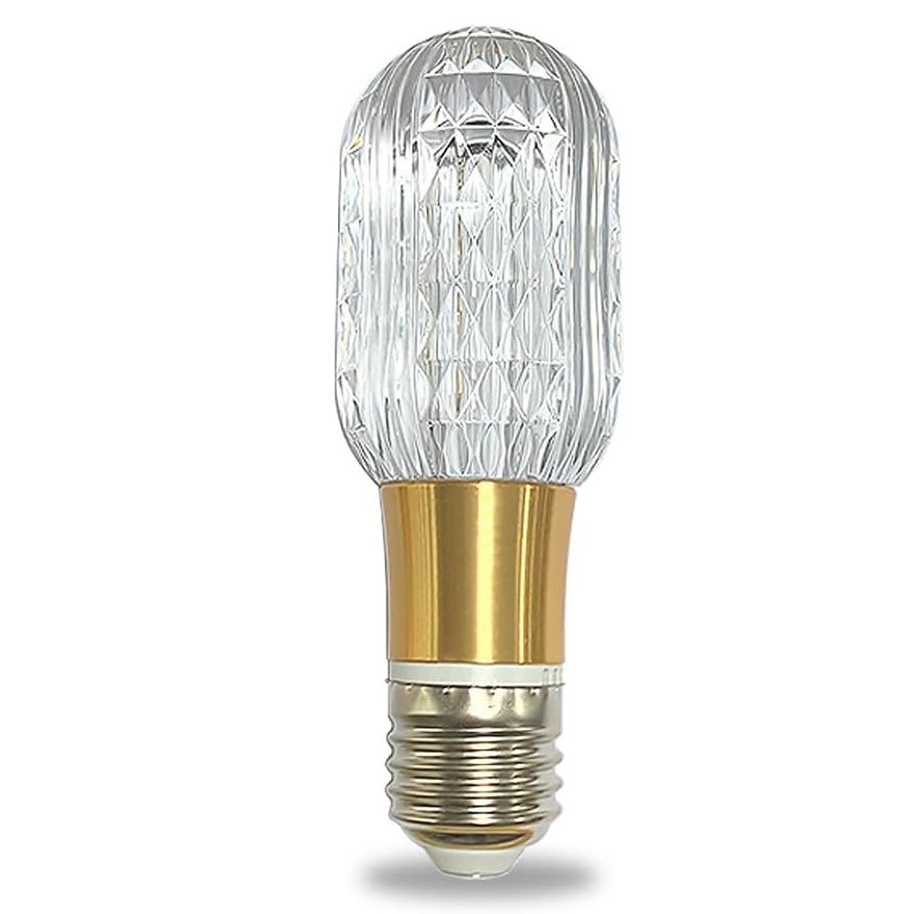 E27 Acrylic Crystal LED Bulb 5W 6000K White Light