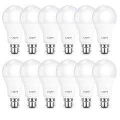 Lepro B22 LED Bulbs 100W Equivalent, Warm White 2700K, Pack of 12