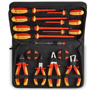 Electrician Insulated Screwdriver and Pliers Tool Set