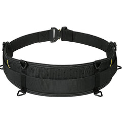 Padded 29'' Tool Belt for Men, Adjustable Work Belt with Heavy Duty Buckle Back Support for Carpenters, Electricians & Gardeners
