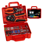 Ferrule Crimping Tool Kit 33 Sizes Hex Ratchet