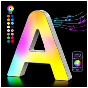 RGB LED Letter Light A USB App Controlled