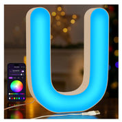 LED Letter U USB Colour Changing Night Light