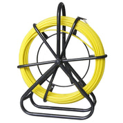 Fiberglass Duct Rodder 6x80M with Stand and Brake