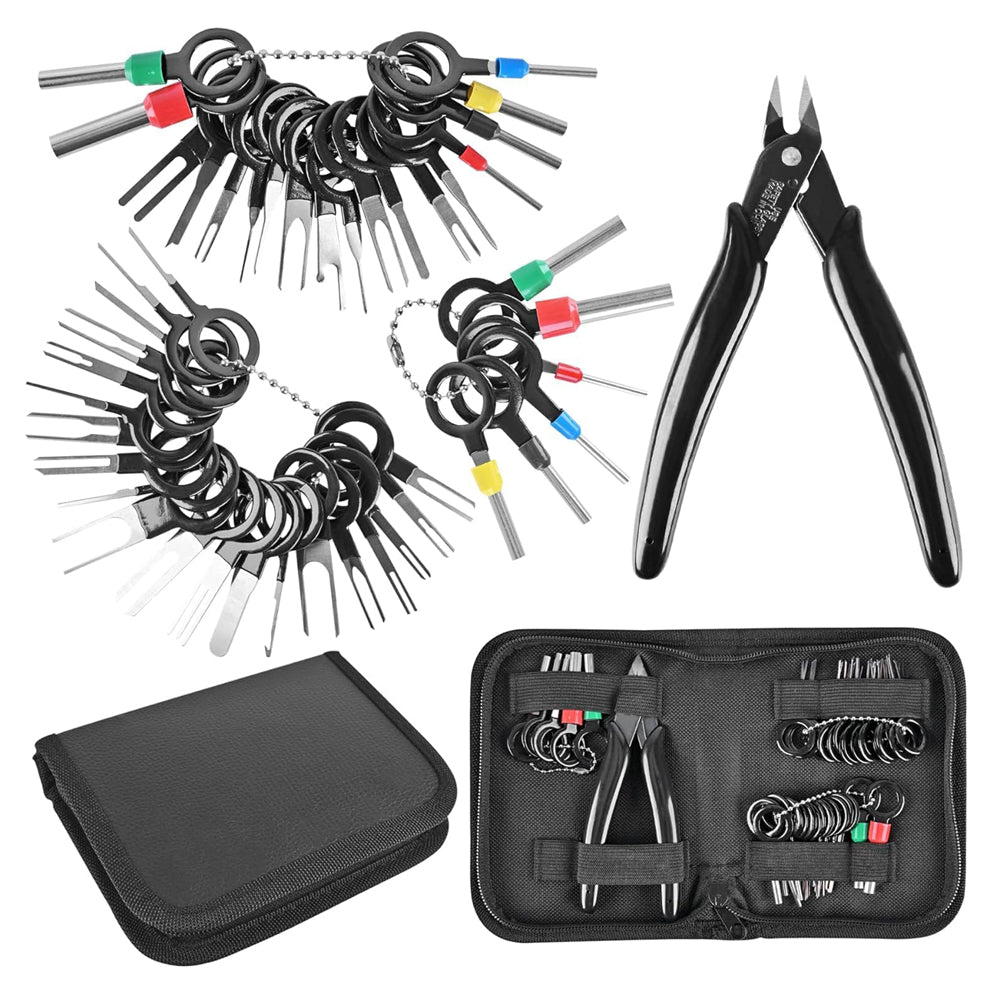 45pc Terminal Pin Removal Tool Kit – Single & Double Extractors