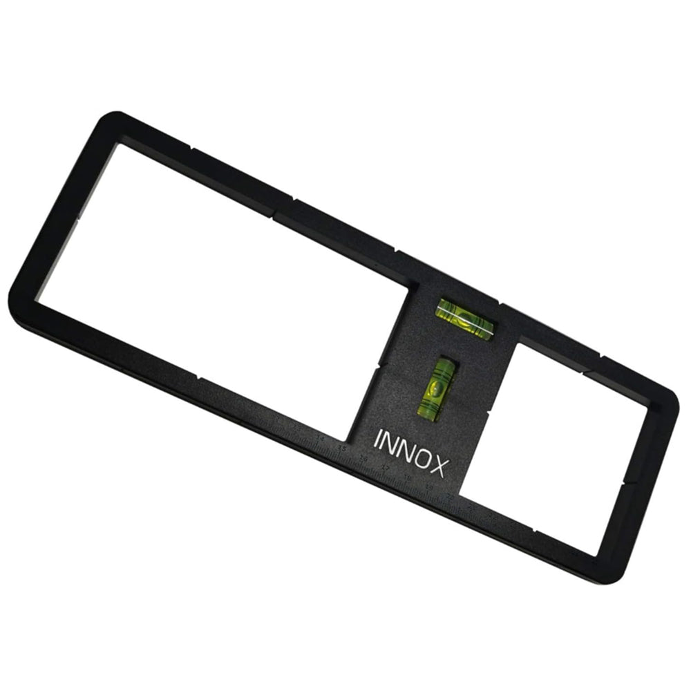 Electrical Socket Back Box Cutting Template with Spirit Levels