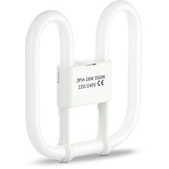 16W 2D Square CFL GR10q 2-Pin Bulb 3500K