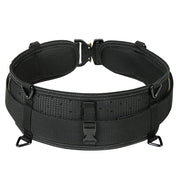 Padded 36'' Tool Belt for Men, Adjustable Work Belt with Heavy Duty Buckle Back Support for Carpenters, Electricians & Gardeners