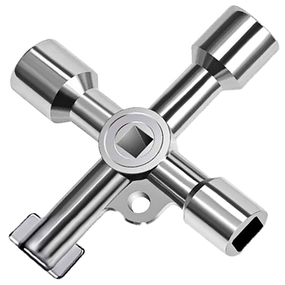 Tomario 4-in-1 Meter Box Gas Utilities Key Zinc Alloy