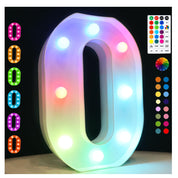 Color Changing LED Marquee Letter Light O