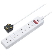 Four Socket Extension Lead 2m 13A Heavy Duty