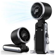 Portable Handheld Turbo Fan – 5-Speed Rechargeable Mini Fan