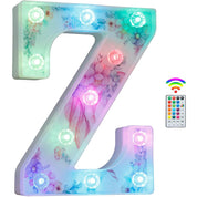 Unicorn LED Letter Light – Color Changing Alphabet Sign Z