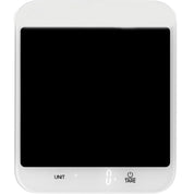 33lb/15kg White Digital Kitchen Food Scale – 1g Precision – LED Display