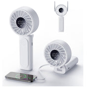 4000mAh Foldable Handheld Fan with LED Display