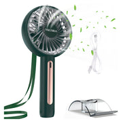 Portable Rechargeable Handheld Fan with Phone Stand