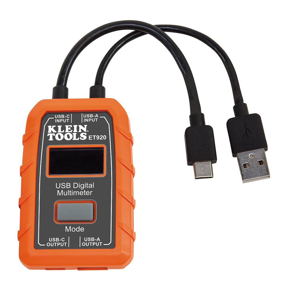 USB Power Meter USB-A & USB-C Voltage Current Tester