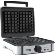 Waffle Maker 4-Slice – 1200W Waffle Iron with Adjustable Temp, LED Indicator & Non-Stick Plates – Breakfast & Dessert