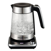 Attentiv 1.7L Electric Glass Kettle with Removable Infuser – Variable Temperature 40°C-100°C, Keep Warm, Touch Control