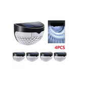 4 Pcs Solar Fence Lights